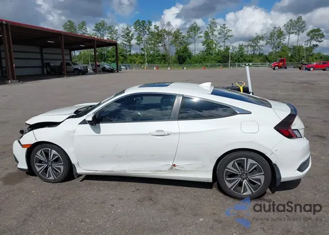 2017 Honda Civic Ex-L z USA, uszkodzony, nr VIN 2HGFC3B77HH353034